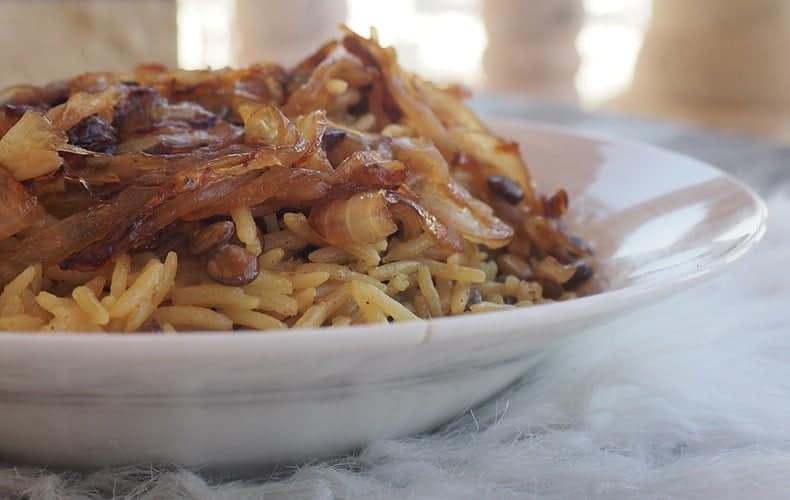 مجدرة الارز جربيها بهذه الطريقة 😋😋
