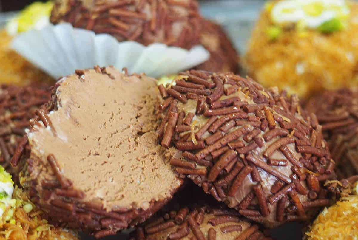 كرات ترافيل الشوكولاتة .. ولا اسهل ولا اسرع ولا الذ 😋